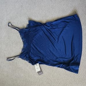 Uwilawarrior navy laced top small